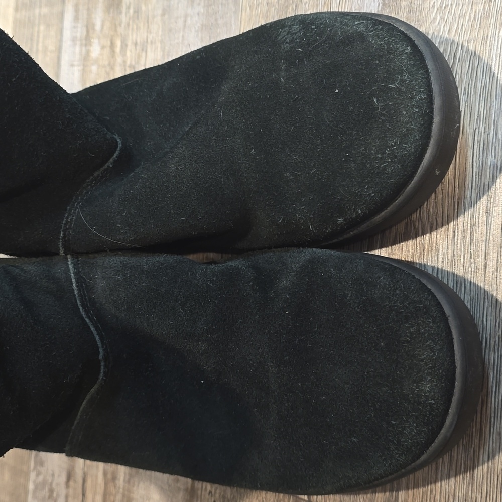 Koolaburra by Uggs Black boot lined Size 9 - Picture 8 of 10